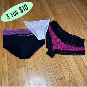 Victoria's Secret - 5 Various Panties
